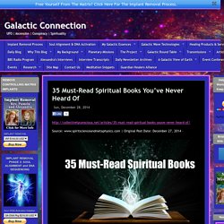 35 Must-Read Spiritual Books You’ve Never Heard Of