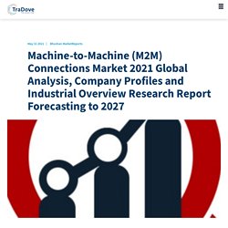 Machine-to-Machine (M2M) Connections Market 2021 Global Analysis, Company Profiles and Industrial Overview Research Report Forecasting to 2027