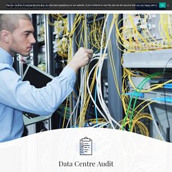 Data Centre Audit - Connectium - Relocation Specialists