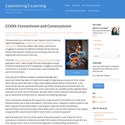 CCK09: Connectivism and Constructivism