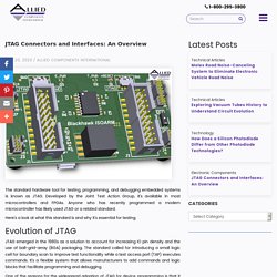 JTAG Connectors and Interfaces: An Overview