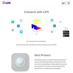 Connects with LIFX