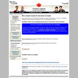 Guichet emploi Gouv. Canada