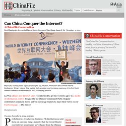 Can China Conquer the Internet?