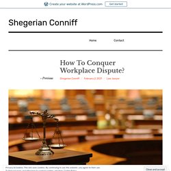 How To Conquer Workplace Dispute? – Shegerian Conniff