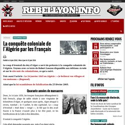 La conquête coloniale de l'Algérie par les Français - Rebellyon.info