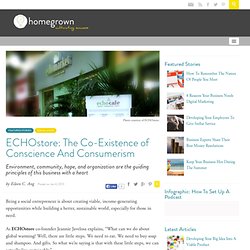 The Co-Existence of Conscience And Consumerism