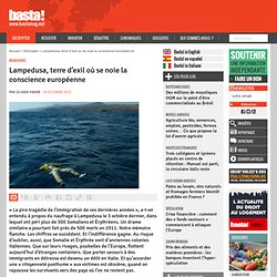 Lampedusa, terre d'exil où se noie la conscience européenne