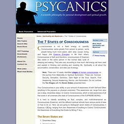 The 7 States of Consciousness - Psycanics: A Science of Being and Life