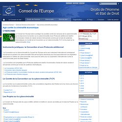 Conseil de l'Europe Cybercriminalité