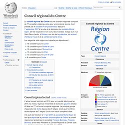 Conseil régional du Centre