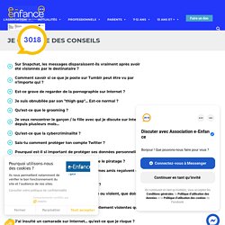 Conseils sécurité sur Internet / Réseaux sociaux (e-Enfance)