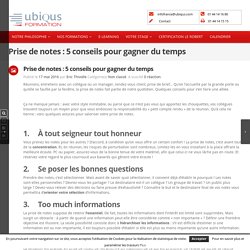 Prise de notes : 5 conseils pour gagner du temps