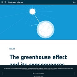 - The greenhouse effect and its consequences - Investigating global warming