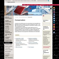 [FR] Conservation (BnF)