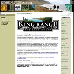 King Range National Conservation Area and The Lost Coast, Arcata Field Office, Bureau of Land Management California