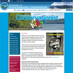 Conservationist for Kids