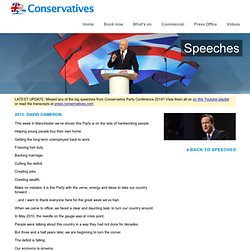 The Conservative Party Conference