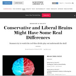 Conservative and Liberal Brains Might Have Some Real Differences