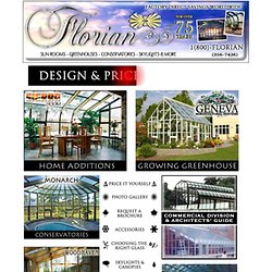 ***Florian Greenhouse*** Sun rooms Conservatories Greenhouses and sun room kits