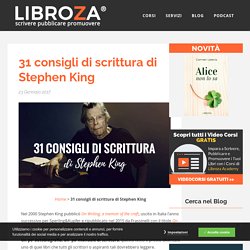 31 consigli di scrittura di Stephen King