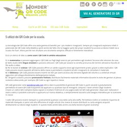 QR Code per la scuola: 5 consigli di utilizzo - Wonderqrcode