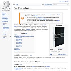 Consilience (book)