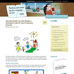 See How Easily You Can Design a Consistent Look for Your E-Learning Courses