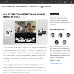 How To Create Consistent Looks by using Reference Media - Pomfort