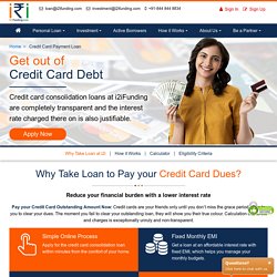 Credit Card Consolidation Loan