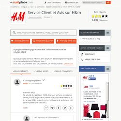 H&m : Avis Consommateurs et Service Client