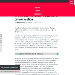 Les nouveaux visages de la consommation