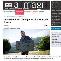 Consommation : manger local partout en France