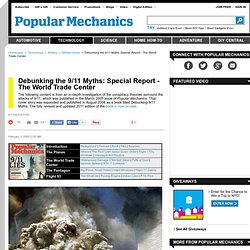 9/11 Conspiracy Theories - Debunking the Myths - World Trade Center