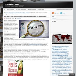 Wikileaks: GMO conspiracy reaches highest levels of US Government « CRISISBOOM