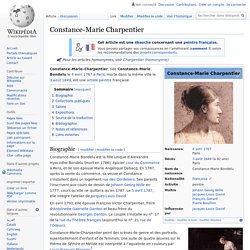 Constance-Marie Charpentier