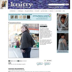 Constantine cape : Knitty Winter 2011