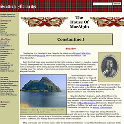 nstantine I of Scotland