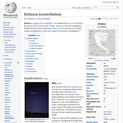 Eridanus (constellation)