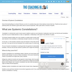 Overview of Systemic Constellations – Coaching Blog – Professional Coaching Training
