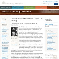 Constitution of the United States—A History