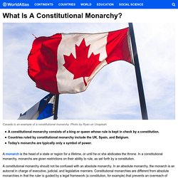 What Is A Constitutional Monarchy? - WorldAtlas
