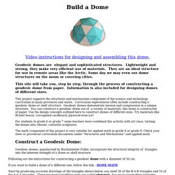 Construct a Dome
