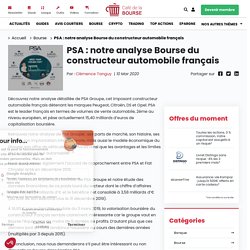 PSA : notre analyse du constructeur automobile français
