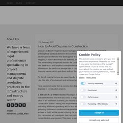How to Avoid Disputes in Construction - attorneylegalfirm