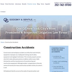 New York City Construction Accident Attorney