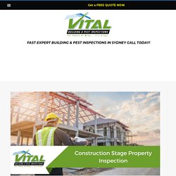 Construction Stage Property Inspection