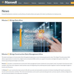 MissionOS brings Construction Data Management alive