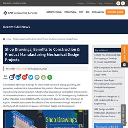 Shop Drawings; Benefits to Construction & Product Manufacturing Mechanical Design Projects