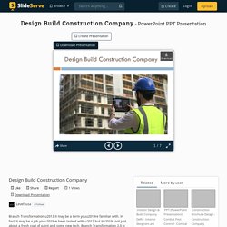 Design Build Construction Company